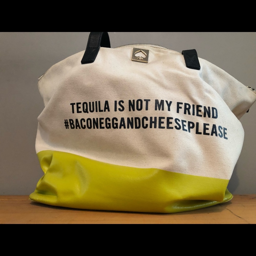 Kate Spade tequila tote
